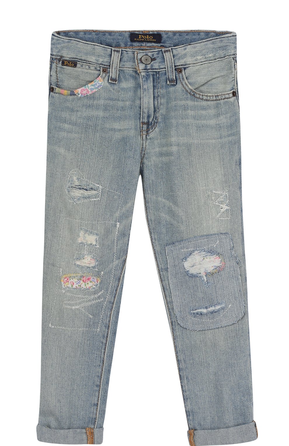 Джинсы с декоративными потертостями POLO RALPH LAUREN, арт. 312689953, фото 1