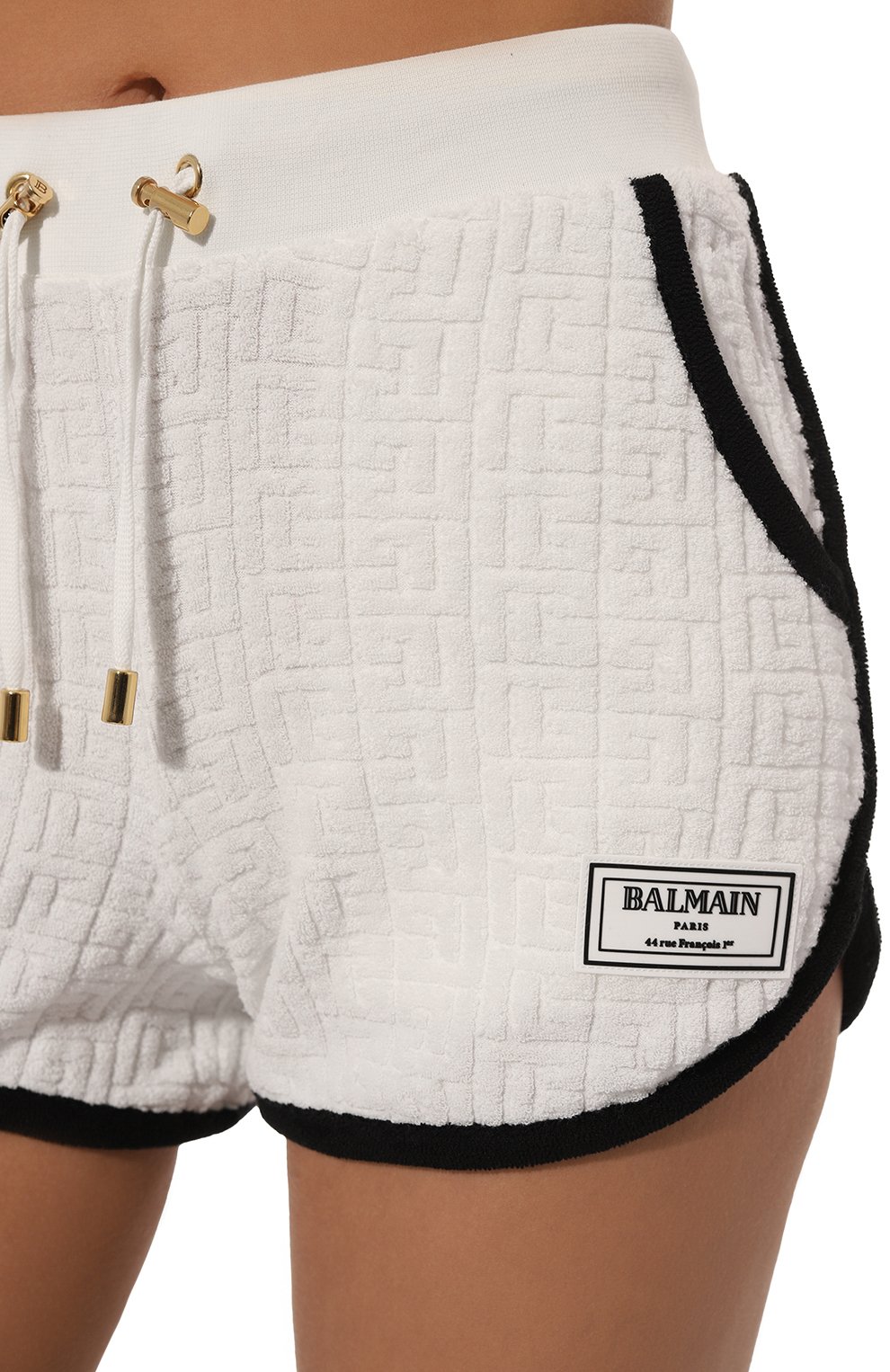 Хлопковые шорты BALMAIN, арт. AF20A050JF83, фото 5