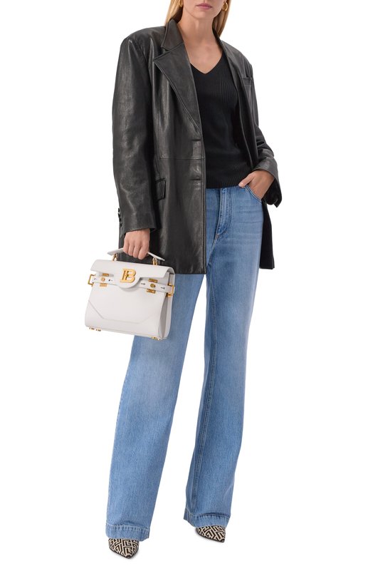 Сумка B-Buzz 23 Balmain FN0DB526/LSPY Белый  FN0DB526/LSPY Фото 7