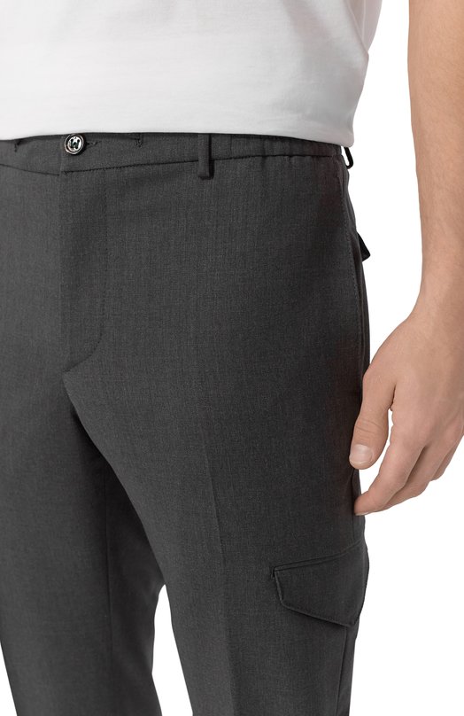 Шерстяные брюки Berwich SUB25/FA1251X Серый  SUB25/FA1251X Фото 5