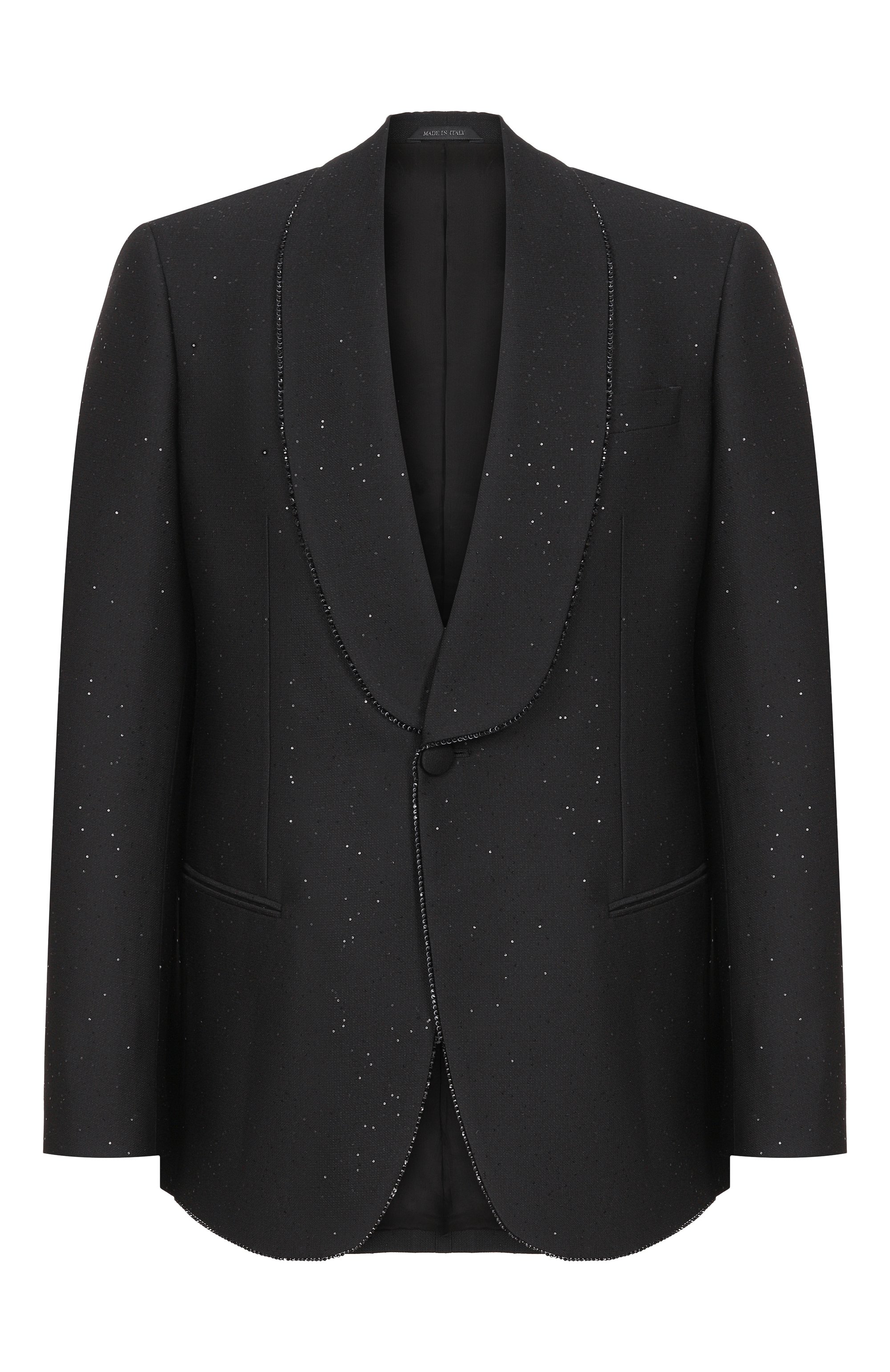 Шерстяной смокинг с отделкой стразами GIORGIO ARMANI, арт. GM003860/TE21373, фото 1