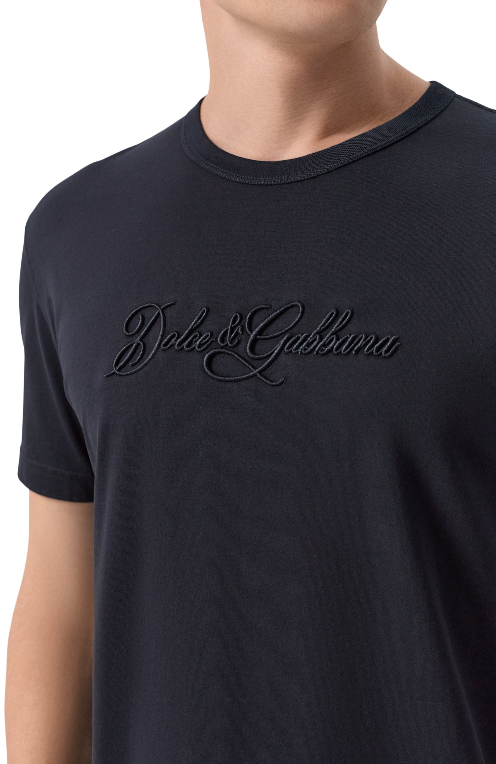 Хлопковая футболка DOLCE & GABBANA, арт. G8PT1Z/G7P9K, фото 5