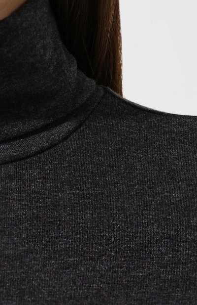 Платье из смеси шерсти и вискозы POLO RALPH LAUREN серого цвета по цене 24100 руб., арт. 211763521, фото 5 Платье из смеси шерсти и вискозы POLO RALPH LAUREN, арт. 211763521, фото 5