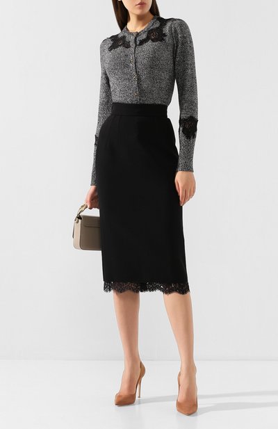 Кардиган из смеси кашемира и хлопка DOLCE & GABBANA, арт. FX534T/JAWQ0, фото 2