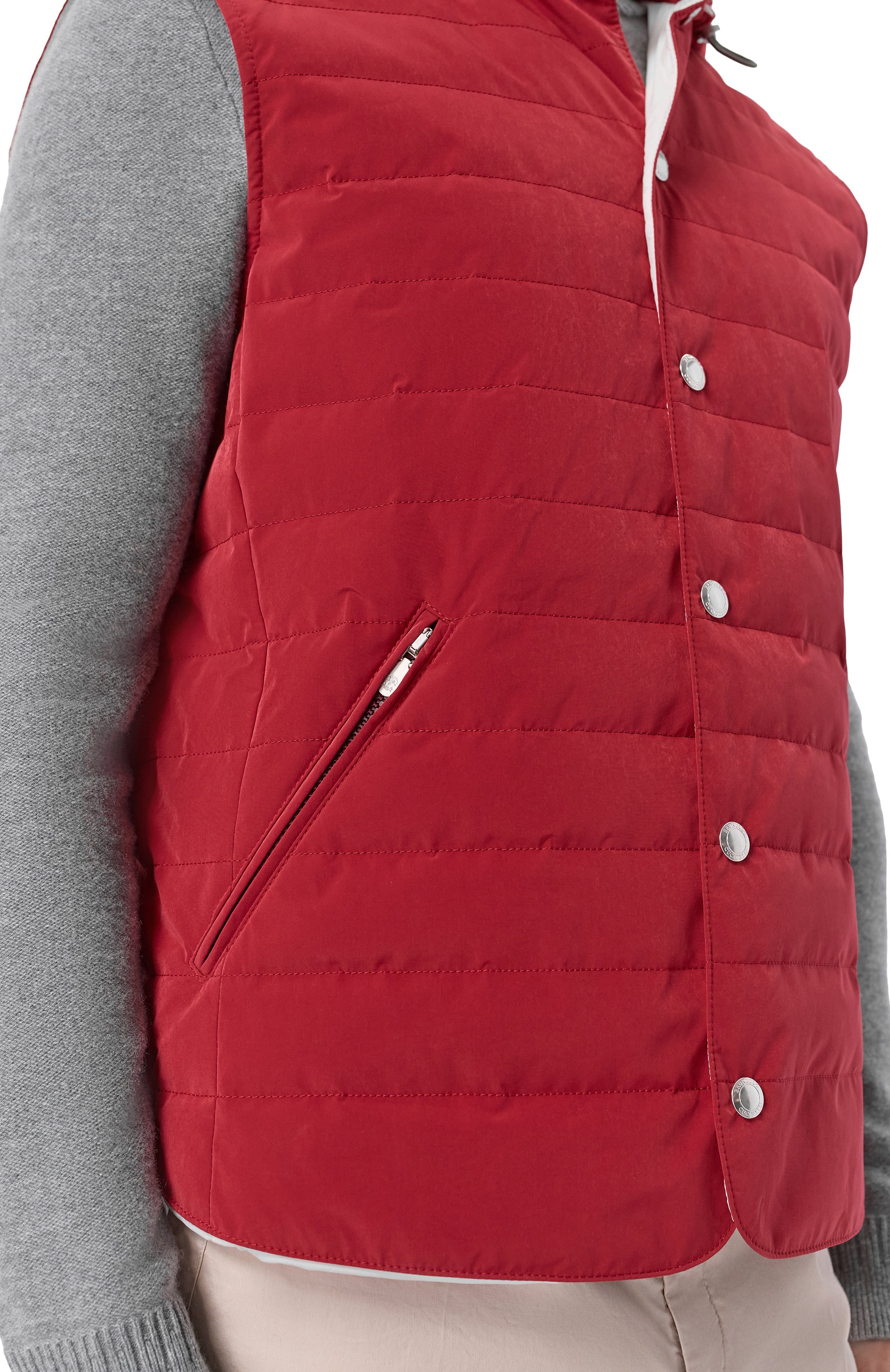 Утепленный жилет BRUNELLO CUCINELLI, арт. MM4791696, фото 5