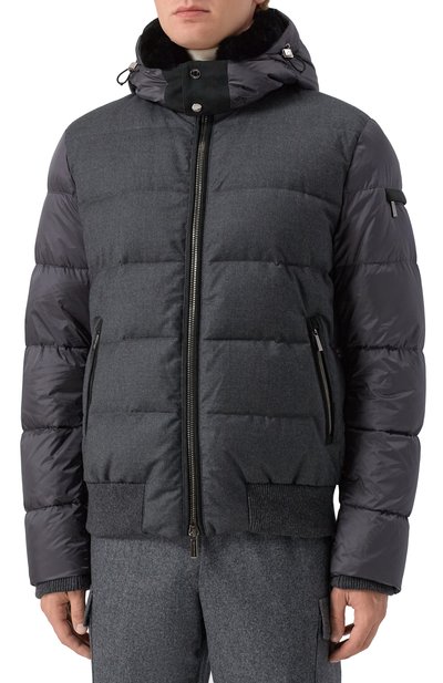 Пуховик wright-shl с воротником из овчины MOORER, арт. WRIGHT/SHL/62-68, фото 3