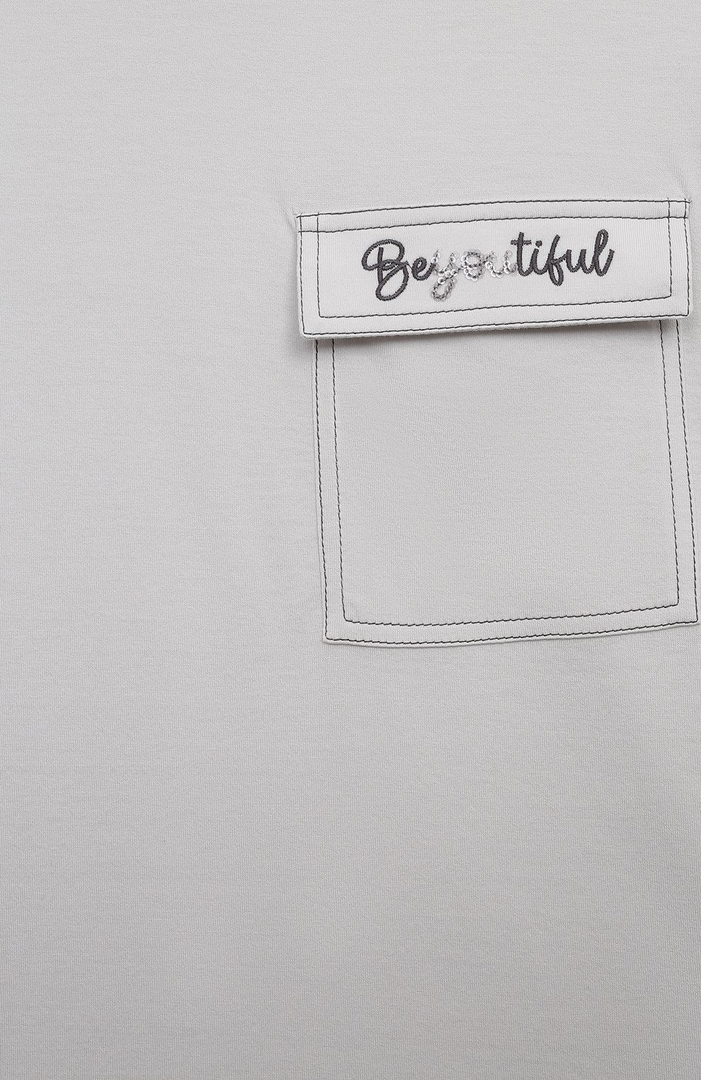 Хлопковая футболка BRUNELLO CUCINELLI, арт. B0A45T278C, фото 3