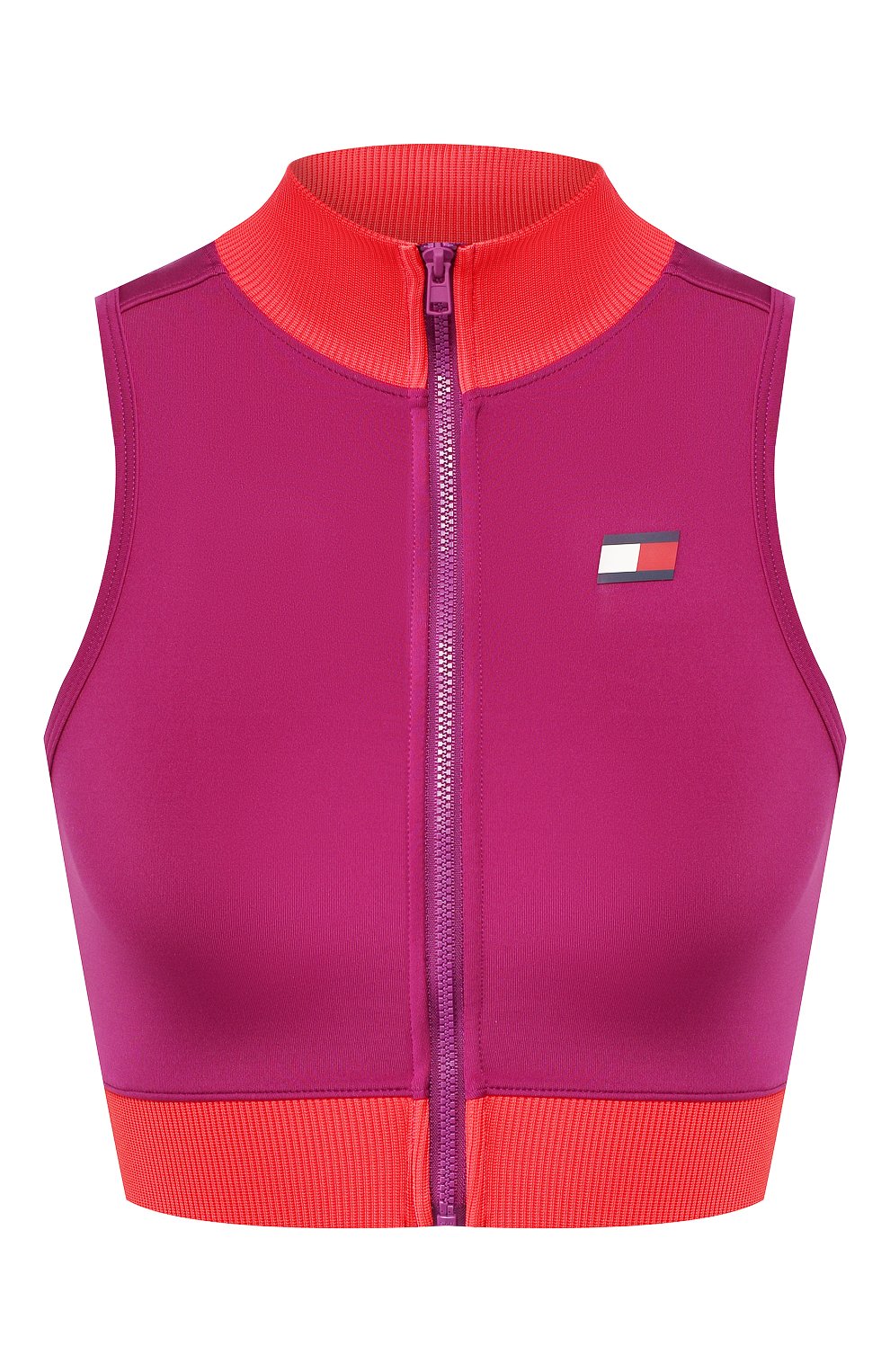Топ TOMMY SPORT фиолетового цвета по цене 5490 руб., арт. S10S100392, фото 1 Топ TOMMY SPORT, арт. S10S100392, фото 1