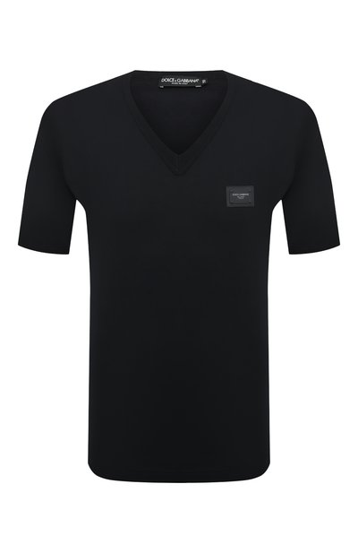 Мужская хлопковая футболка DOLCE & GABBANA, арт. G8I03T/FU7EQ
