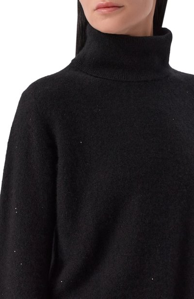 Водолазка из кашемира и шелка ALLUDE, арт. 265/77102, фото 5