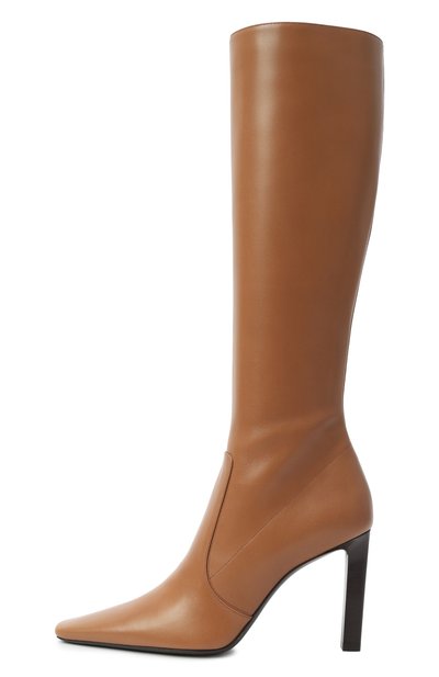 Кожаные сапоги francoise 95 SAINT LAURENT, арт. 841574/AACSQ, фото 4