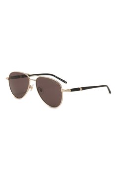 Мужские солнцезащитные очки MONTBLANC золотого цвета, арт. MB0345S 001 | Фото 1 (Региональные ограничения белый список (Axapta Mercury): Не проставлено; Нос: Не проставлено; Тип очков: С/з; Кросс-КТ: С/з-мужское; Материал: Металл; Оптика Гендер: оптика-мужское; Очки форма: Авиаторы)