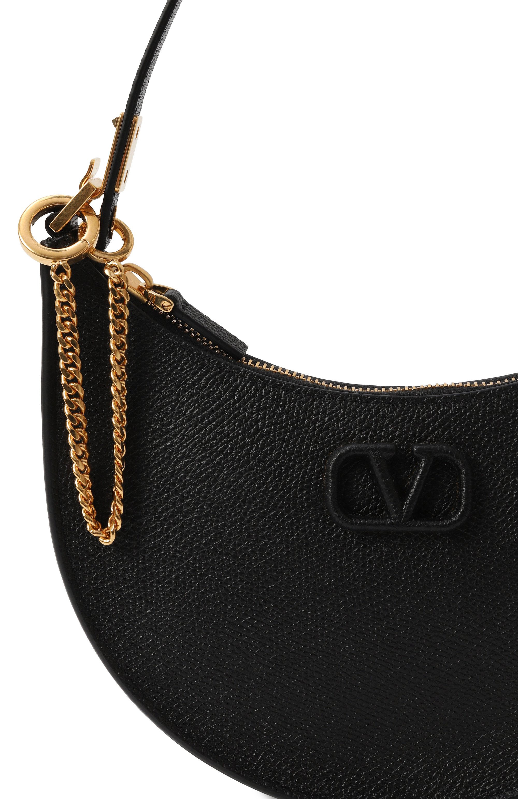 Сумка vlogo signature mini VALENTINO черного цвета по цене 140500 руб., арт. 5W2P0W19/RQR, фото 3 Сумка vlogo signature mini VALENTINO, арт. 5W2P0W19/RQR, фото 3