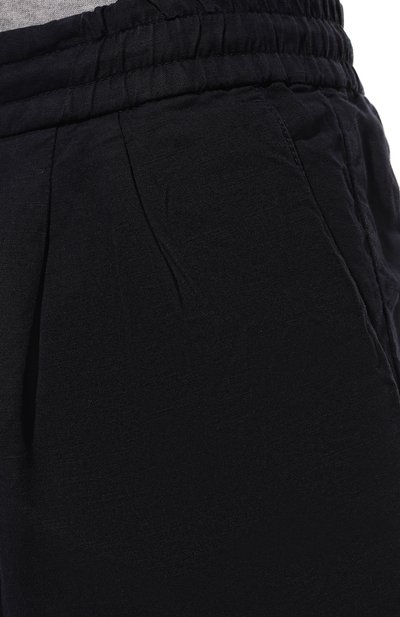 Шорты изо льна и хлопка BRUNELLO CUCINELLI, арт. M291DV0340, фото 5