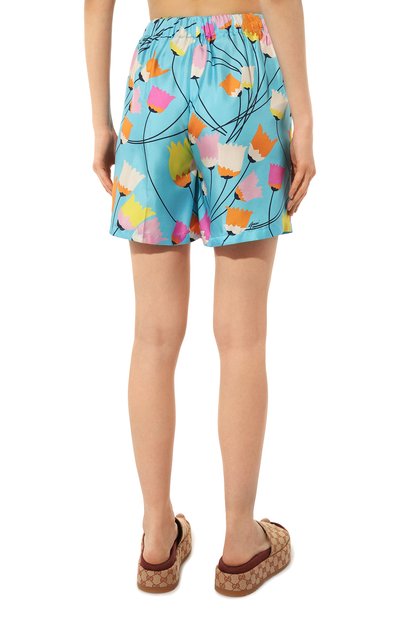 Шелковые шорты GUCCI, арт. 657861 ZAGZG, фото 4