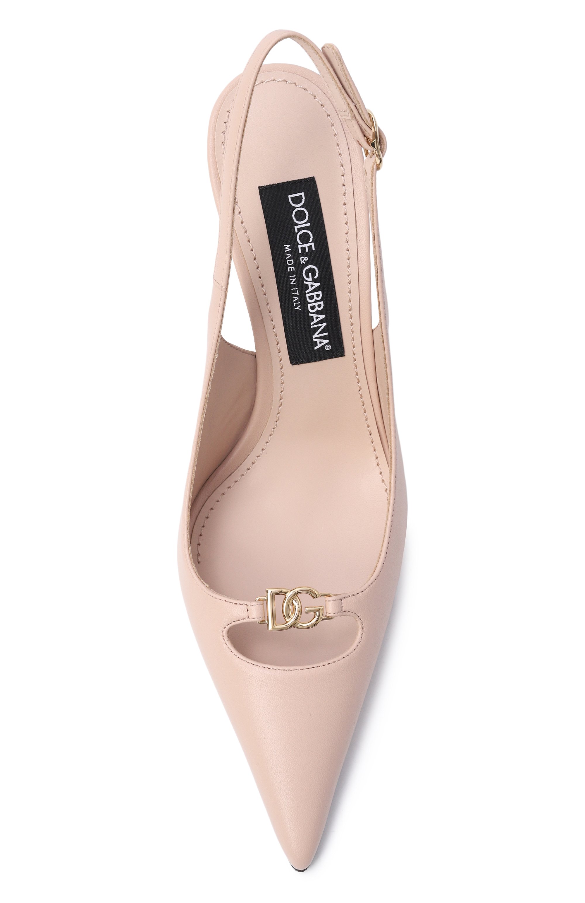 Кожаные туфли lollo 90 DOLCE & GABBANA, арт. CG1022/A1953, фото 6