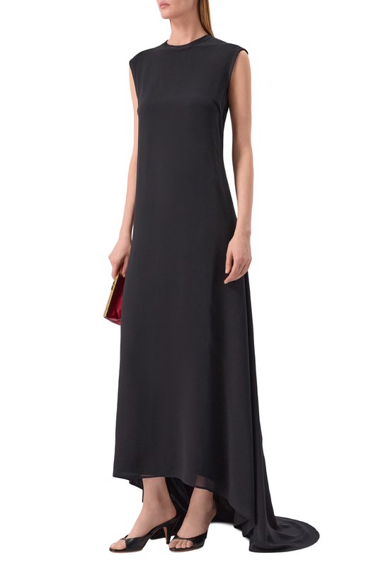 Шелковое платье Albus Lumen AL.RT25.DRESS06 Чёрный  AL.RT25.DRESS06 Фото 2