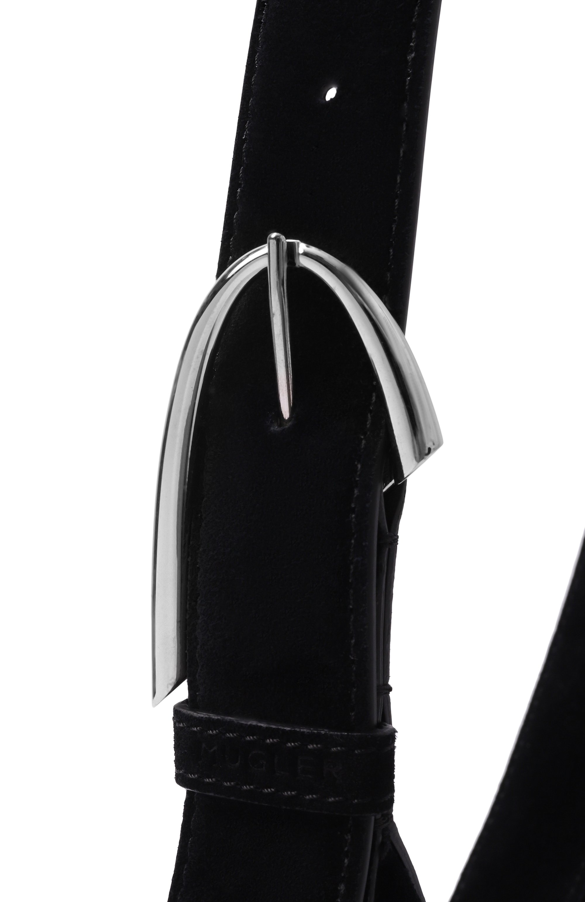 Сумка MUGLER черного цвета по цене 121000 руб., арт. 25F10SA00569025, фото 3 Сумка MUGLER, арт. 25F10SA00569025, фото 3