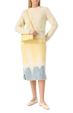 Женская сумка all-day JIL SANDER  цвета, арт. J07ZH0012/P4840 | Фото 7 (Материал: Натуральная кожа; Ремень/цепочка: На ремешке; Размер: mini; Сумки-технические: Сумки через плечо)