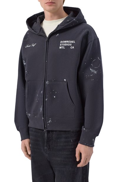 Хлопковая толстовка DOMREBEL, арт. M STAFF/ZIP H00DIE, фото 3