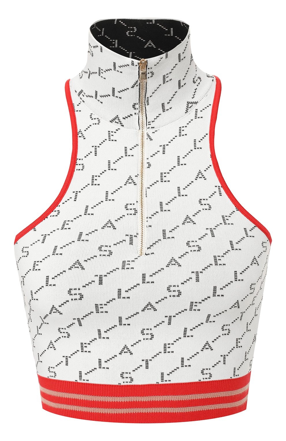 Топ STELLA MCCARTNEY белого цвета по цене 36100 руб., арт. 552847/S1967, фото 1 Топ STELLA MCCARTNEY, арт. 552847/S1967, фото 1