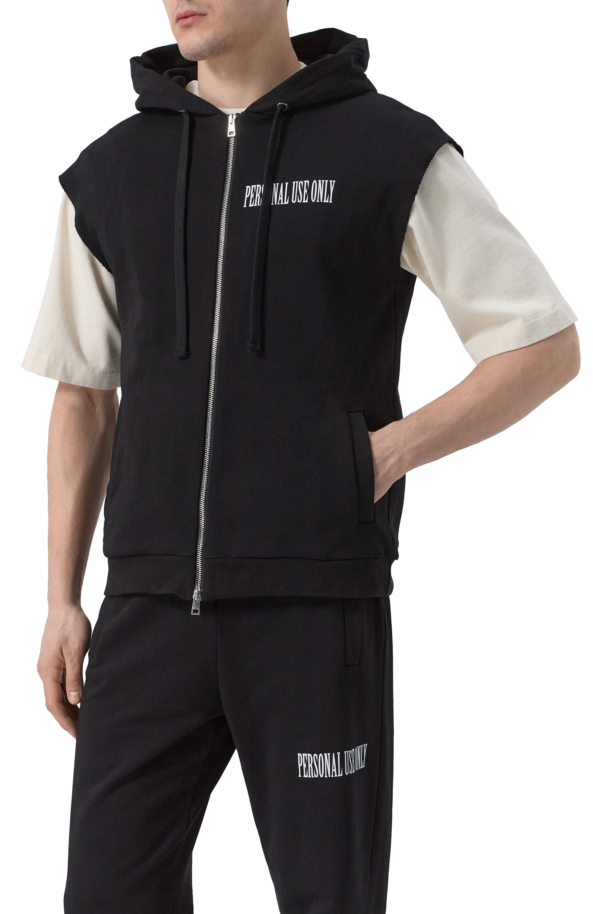 Хлопковая толстовка DIEGO VENTURINO, арт. DVFLZ-SMPU0, фото 3