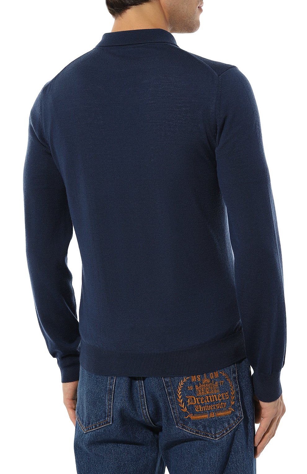 Шерстяное поло CORNELIANI, арт. 92M50F-3825100, фото 4