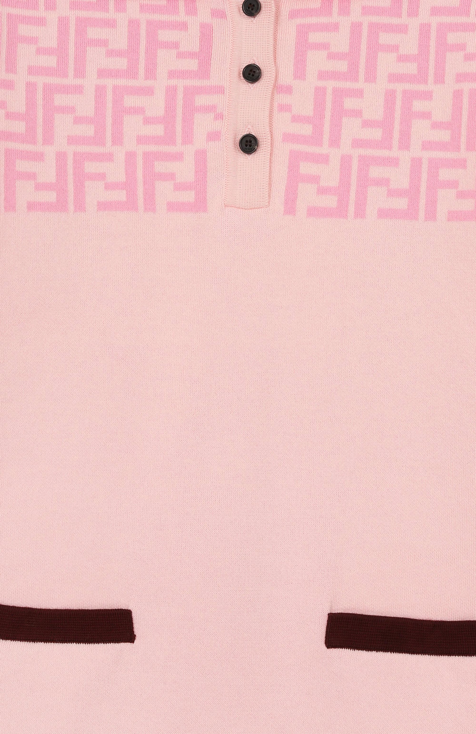 Хлопковое платье FENDI, арт. JFG246/AVVT/3A-6A, фото 3