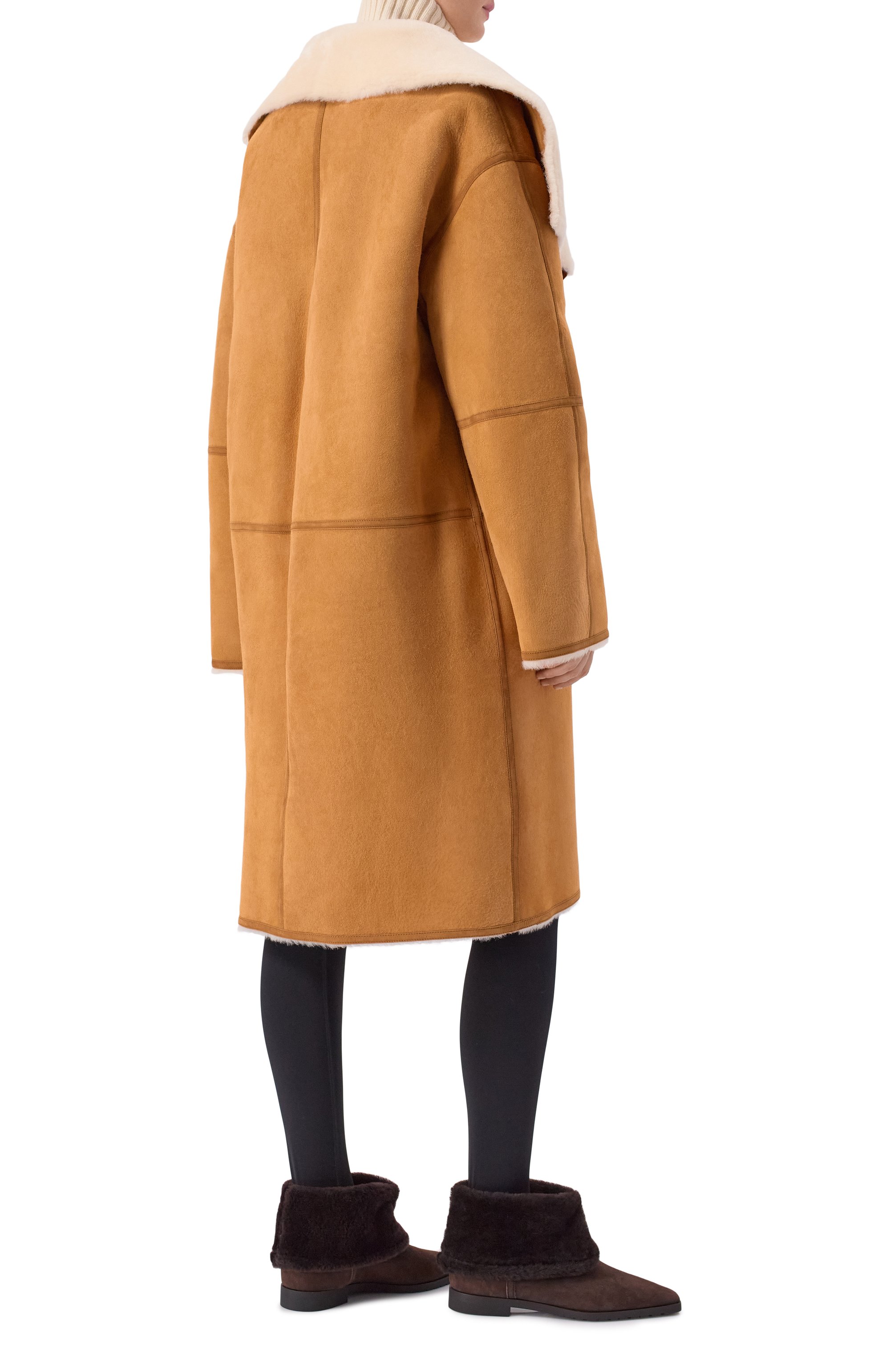 Дубленка из овчины TOTEME, арт. 254-WR00260-LE0169, фото 4