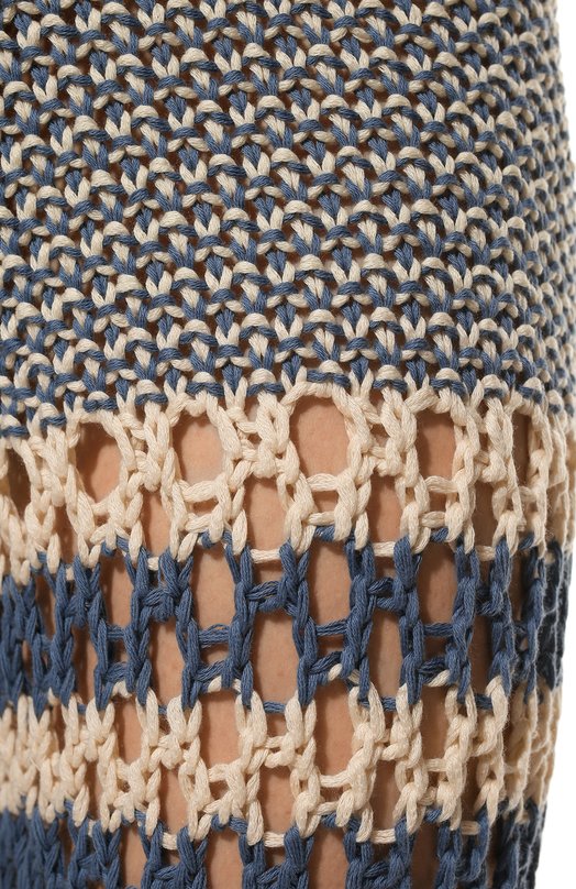 Хлопковые брюки REDVALENTINO Голубой, фото 5