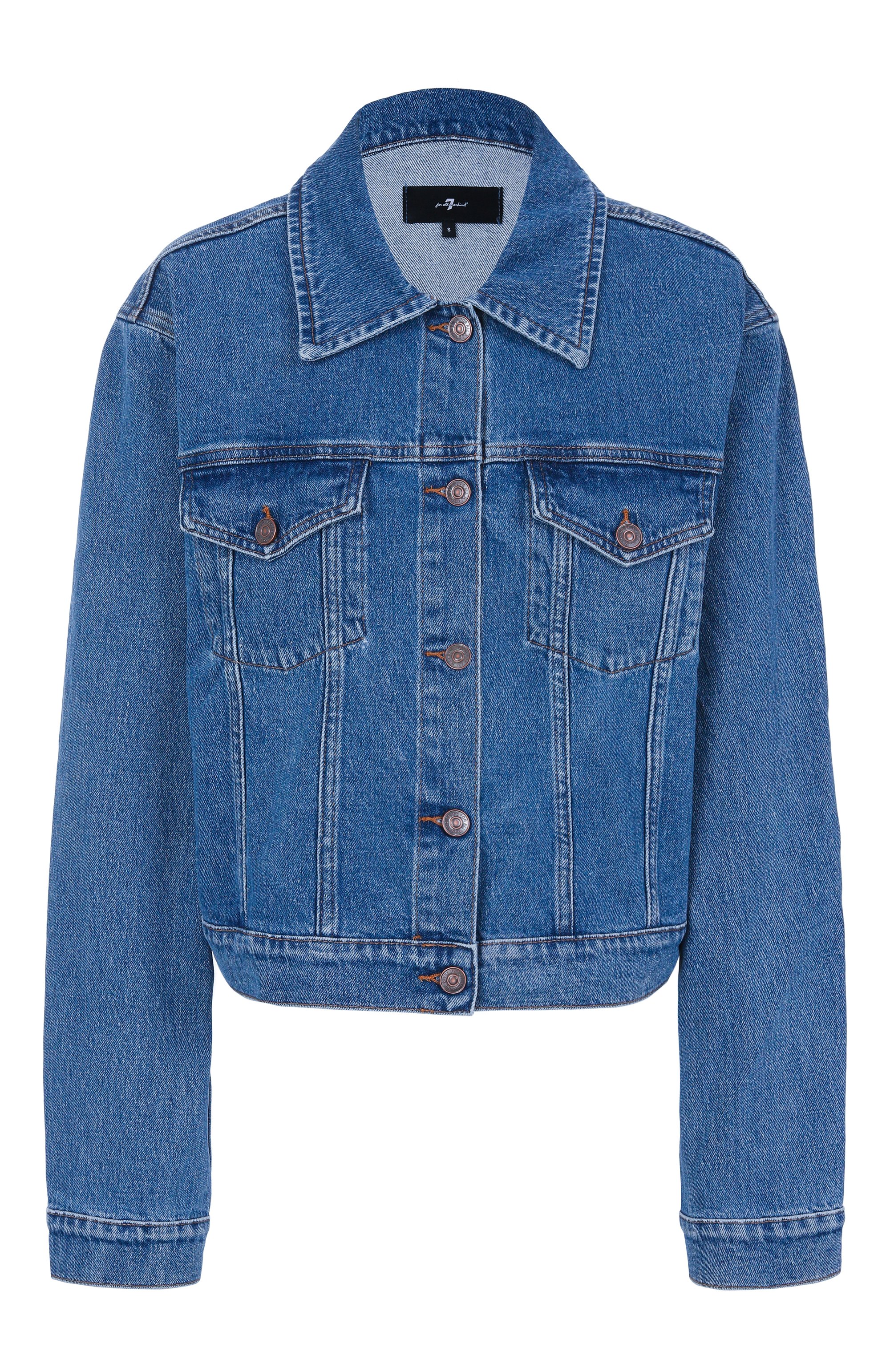 Джинсовая куртка 7 FOR ALL MANKIND, арт. 7U954C10WED, фото 1