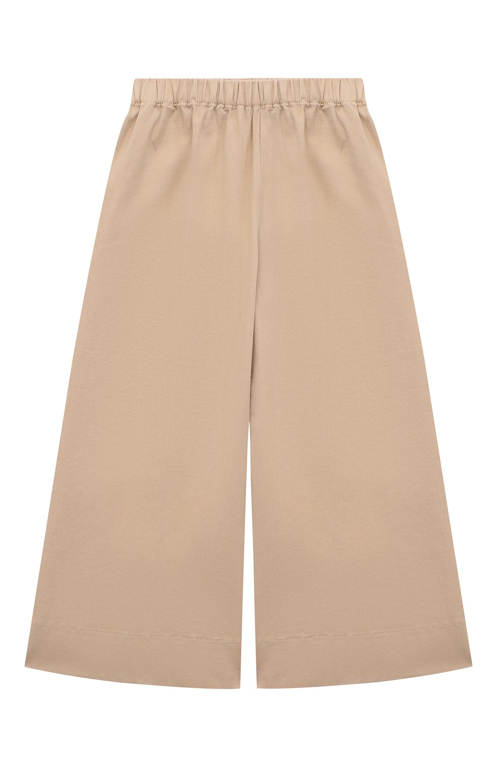 Хлопковые кюлоты IL GUFO бежевого цвета по цене 8995 руб., арт. P21PR013C6034/5A-8A, фото 1 Хлопковые кюлоты IL GUFO, арт. P21PR013C6034/5A-8A, фото 1