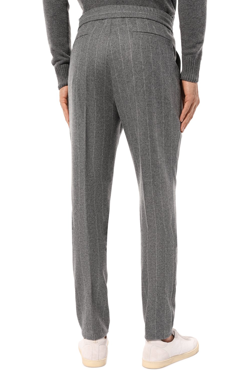 Шерстяные брюки BRUNELLO CUCINELLI, арт. ME259B2205, фото 4