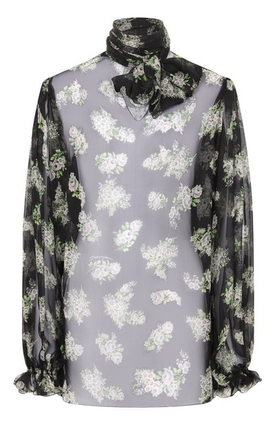 Женская шелковая блузка DOLCE & GABBANA, арт. F7BW1T/IS120