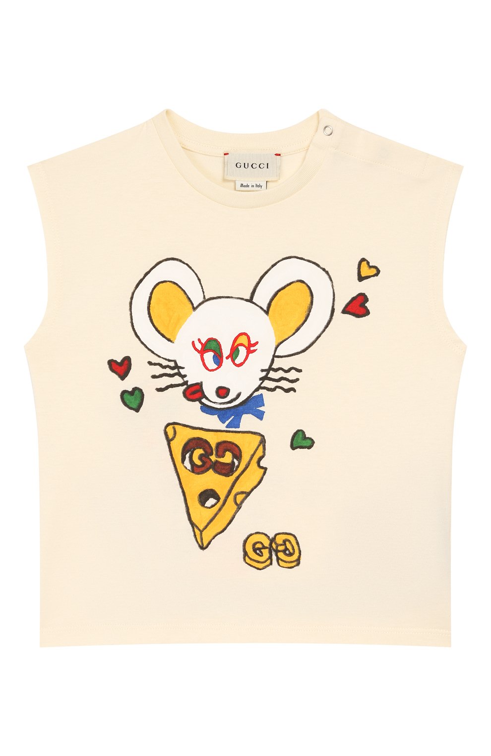 Хлопковый топ GUCCI, арт. 604383/XJCAJ, фото 1