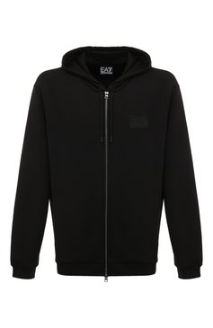 Мужской толстовка EA7 черного цвета, арт. 6DPM82/PJZKZ/XXL | Фото 1 (Драгоценные камни: Проставлено; Рукава: Длинные; Длина (для топов): Стандартные; Материал сплава: Проставлено; Материал внешний: Синтетический материал; Мужское Кросс-КТ: Толстовка-одежда; Стили: Спорт-шик)