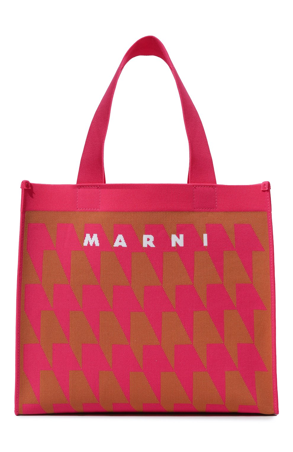 Сумка-тоут museo MARNI розового цвета по цене 104500 руб., арт. SHMP0076A3/P4556, фото 1 Сумка-тоут museo MARNI, арт. SHMP0076A3/P4556, фото 1