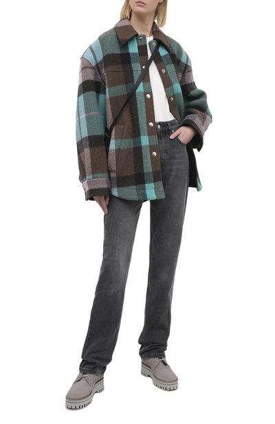 Замшевые ботинки PALOMA BARCELO бежевого цвета по цене 22650 руб., арт. 008/3 CARCAS0NA SUEDE, фото 2 Замшевые ботинки PALOMA BARCELO, арт. 008/3 CARCAS0NA SUEDE, фото 2