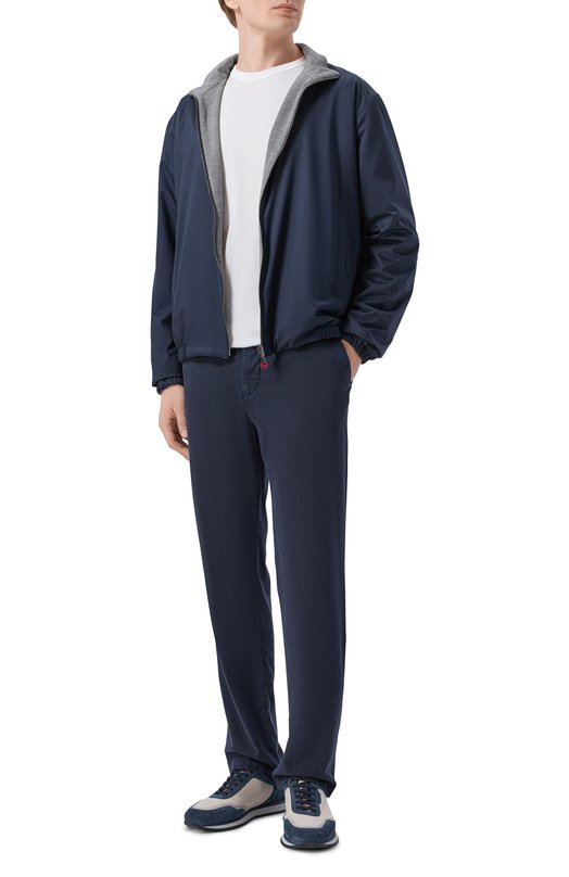 Двусторонний бомбер Kiton UW2306V0820H Синий  UW2306V0820H Фото 2