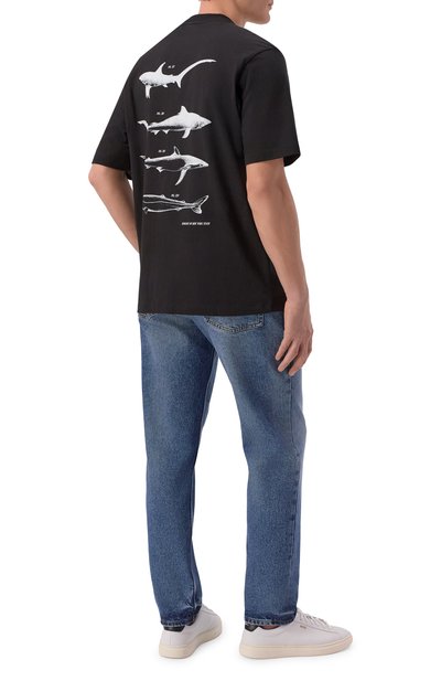 Хлопковая футболка HUGO BLUE, арт. 50554370, фото 2