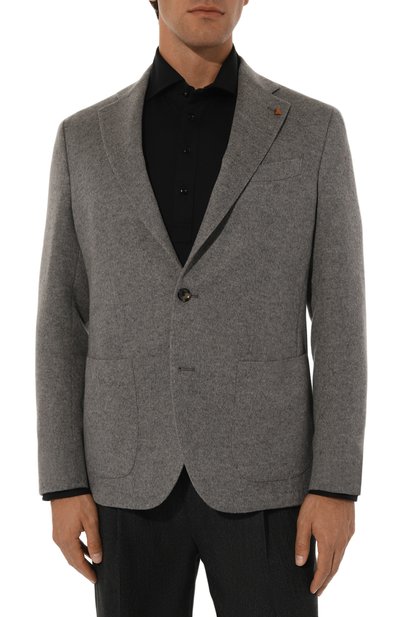 Пиджак из кашемира и шелка SARTORIA LATORRE, арт. EF74/UG0729, фото 4