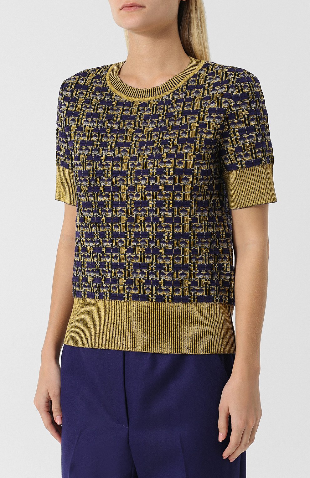 Вязаный топ BOTTEGA VENETA, арт. 504394/VERM0, фото 3