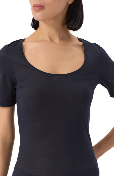 Хлопковая футболка HANRO, арт. 071827, фото 5