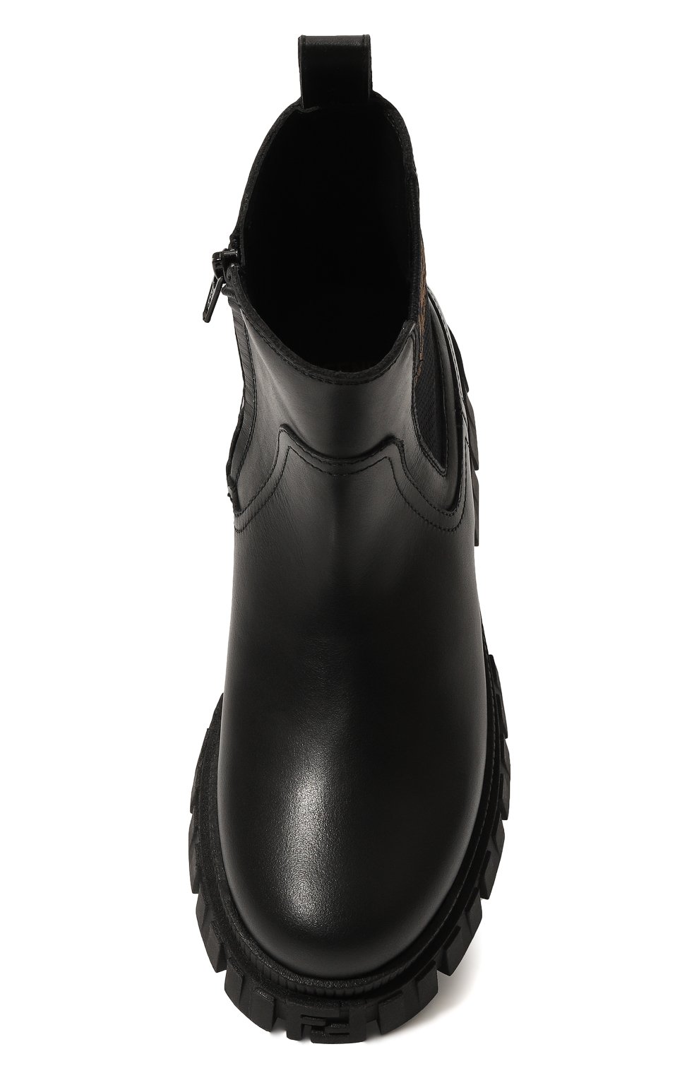 Кожаные челси FENDI, арт. JMR459/A379/32-39, фото 4