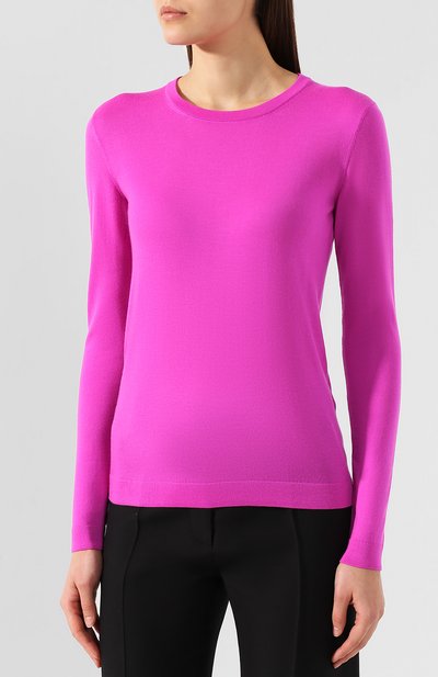Кашемировый пуловер RALPH LAUREN фуксия цвета по цене 79150 руб., арт. 290615194, фото 3 Кашемировый пуловер RALPH LAUREN, арт. 290615194, фото 3