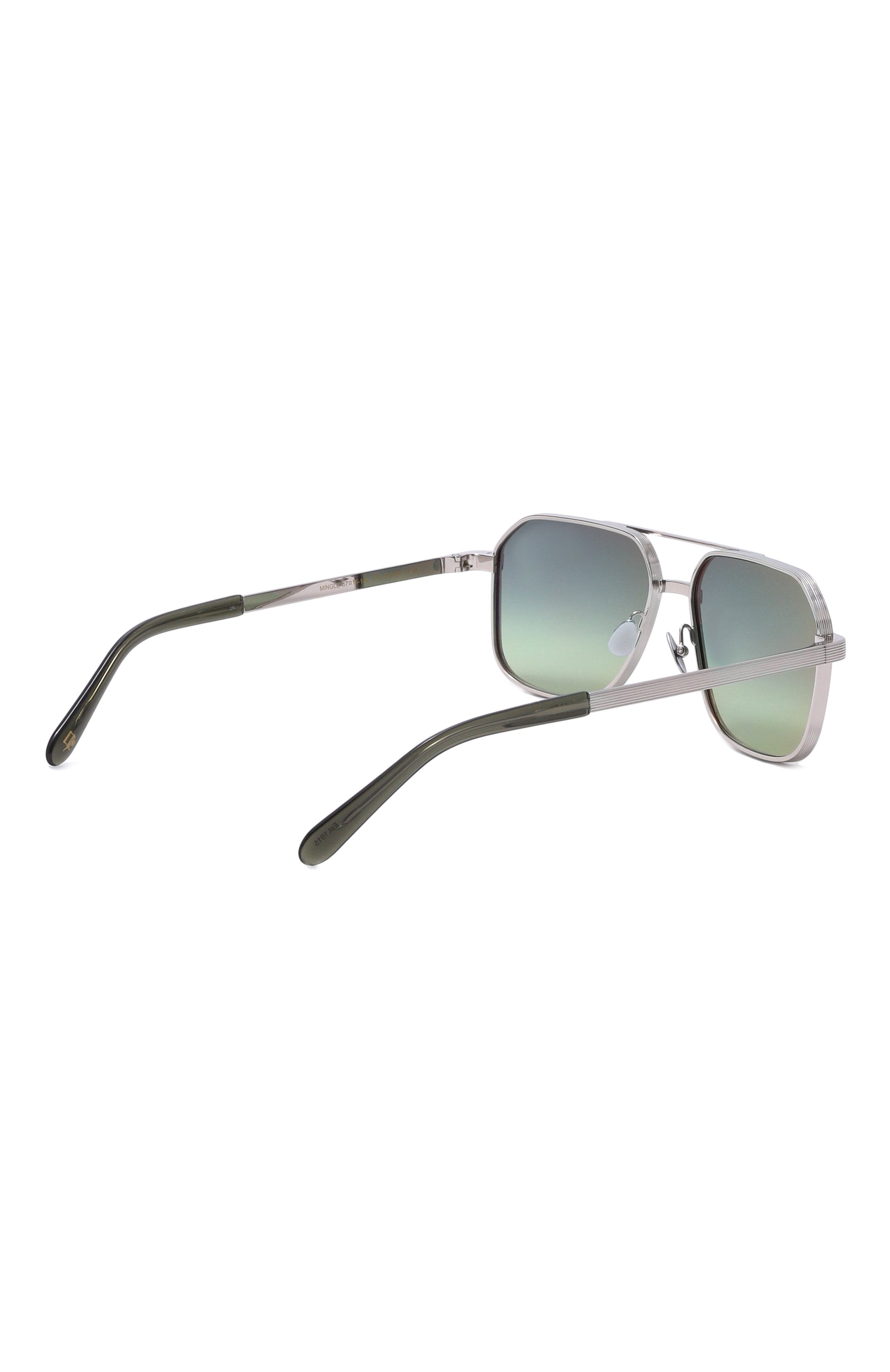 Солнцезащитные очки MOSCOT, арт. MINGLE SUN SILVER/F0REST W00D, фото 5