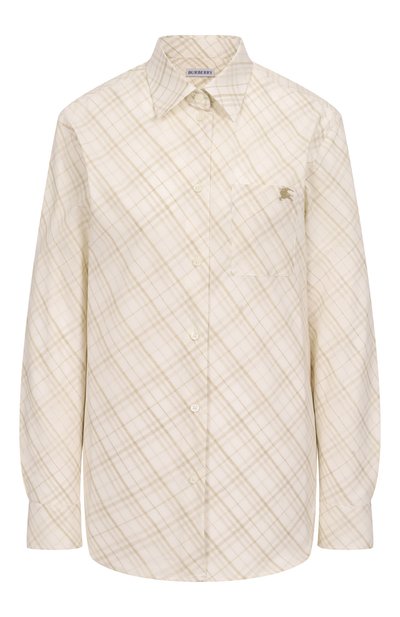Женская хлопковая рубашка BURBERRY, арт. 8110914
