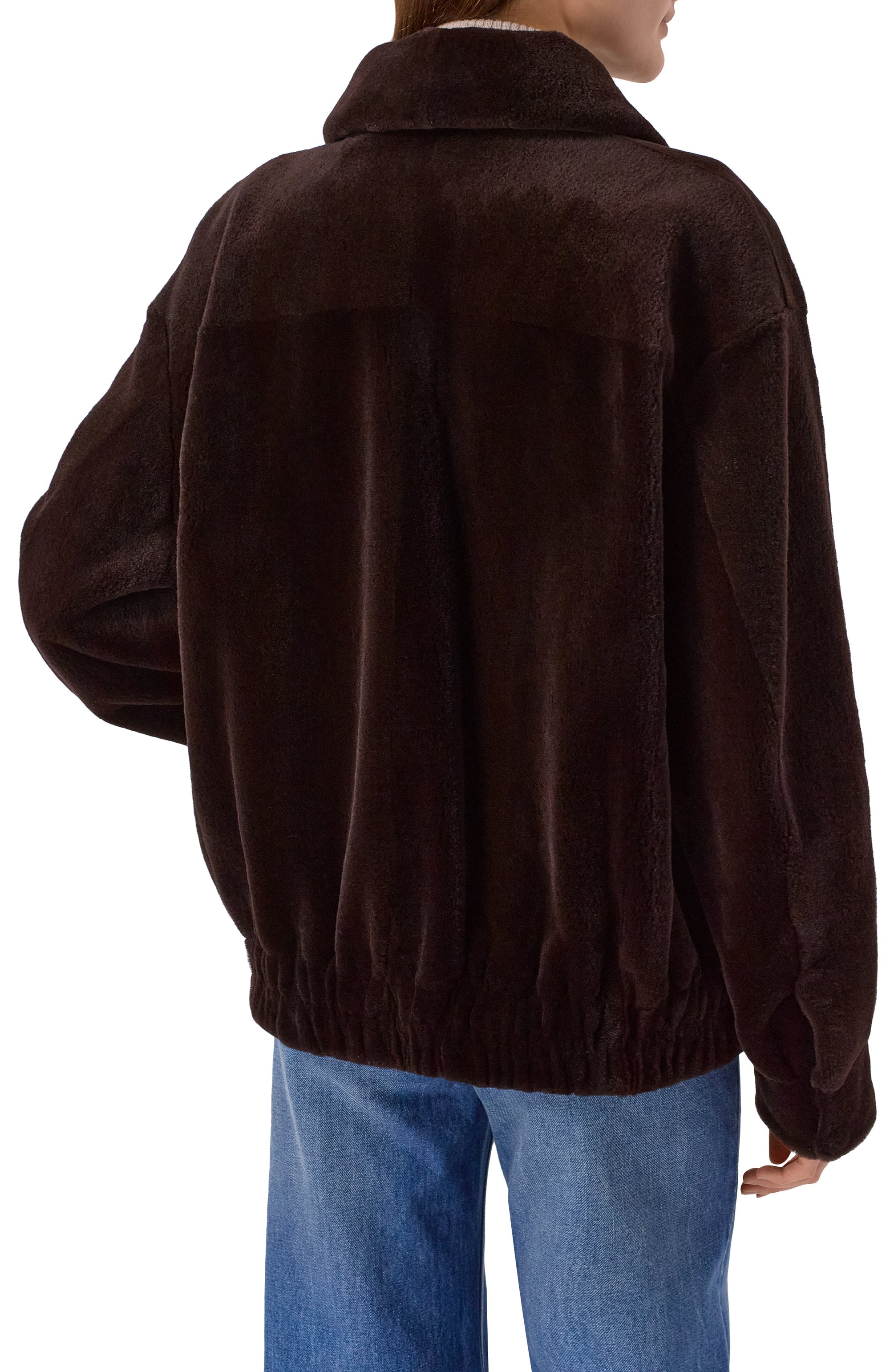 Бомбер из норки VICTORIA KUSENKOVA коричневого цвета по цене 1287000 руб., арт. 760210004687, фото 4 Бомбер из норки VICTORIA KUSENKOVA, арт. 760210004687, фото 4