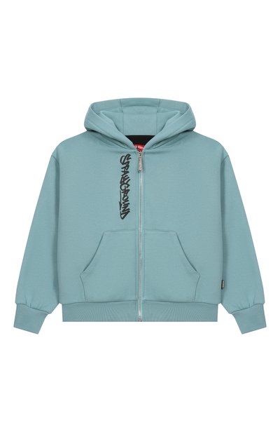 Хлопковая толстовка SPRAYGROUND, арт. SPY1499GSM0KE/SPRAYGR0UND TAG FULL-ZIP PERFECT H00
