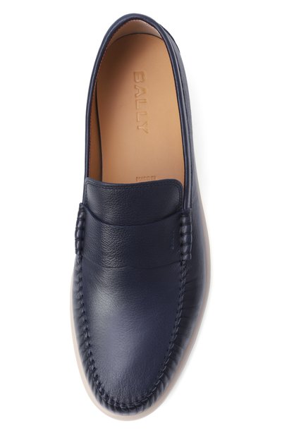Кожаные лоферы switz moc BALLY, арт. MSF0L6/VT009, фото 5